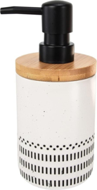 Kleine Wolke Badkamer Accessoires 'Alva' Zwart/Wit