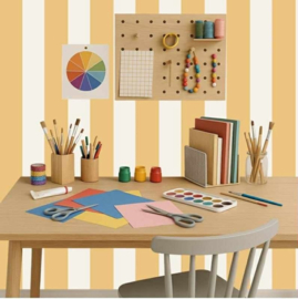 Studio Swaai – Sunny Stripes Behang | Geel SW-75-MS05