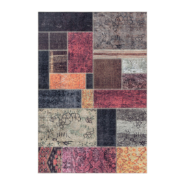Vloerkleed VKW Patchwork 'Inaya' Multikleur