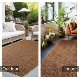 Vloerkleed VKW Industrieel Outdoor/Indoor 'Levu' Koper