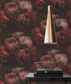 Studio Swaai – Pioenwals Dieproos Behang | Rood SW-82-RR01