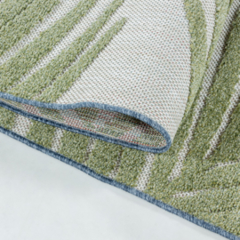 Vloerkleed VKW Industrieel Outdoor/Indoor 'Nani' Groen