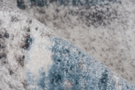 Vloerkleed VKW Modern 'Medley Marquet' Grijs/Blauw