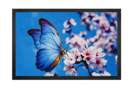 Schoonloop Deurmat Butterfly Image 40x60cm