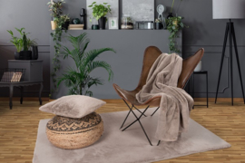 Kleed/Plaid VKW J’adore 'Heavenly' Taupe