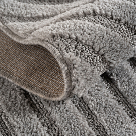 Vloerkleed VKW Scandinavisch 3D Effect 'Arcus' Grijs