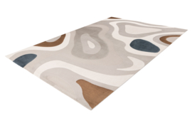 Vloerkleed Modern "Bergamo 2" Multikleur