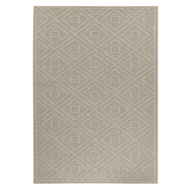 Vloerkleed VKW Grafisch Outdoor/Indoor 'Carter' Beige