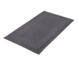 Kleine Wolke ECO LIVING Lodge Badstof vloerkleed Donkergrijs 50 x 80 CM