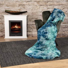 Kleed/Plaid VKW J’adore 'Rumba' Blauw