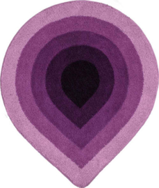 Kleine Wolke CLASSIC Isa Badmat Bessen Paars