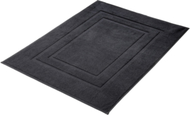 Kleine Wolke ECO LIVING Plaza Badstof vloerkleed Donkergrijs 60 x 80 CM