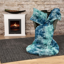 Kleed/Plaid VKW J’adore 'Rumba' Blauw
