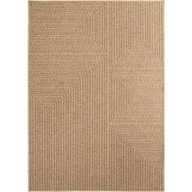 Vloerkleed VKW Industrieel Outdoor/Indoor 'Timberland' Beige