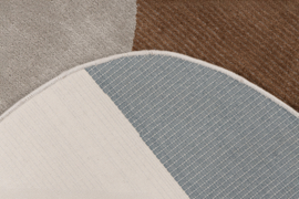 Vloerkleed Organisch "Livorno 2" Multikleur 160x230cm