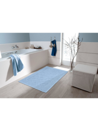 Kleine Wolke ECO LIVING Bridge Badstof vloerkleed Blauw 50 x 70 CM