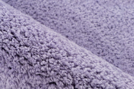 Vloerkleed Scandinavisch Hoogpolig Effen "Dream" Paars Lavender