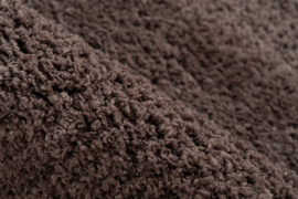 Vloerkleed Scandinavisch Hoogpolig Effen "Dream" Taupe