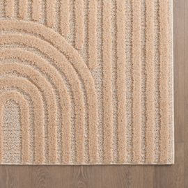 Vloerkleed VKW Scandinavisch 3D Effect 'Logit' Rose