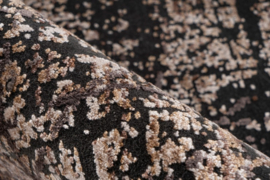 Vloerkleed Industrieel Vintage Viscose 3D Effect "Concorde" Beige