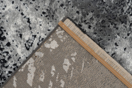 Vloerkleed Industrieel 3D Effect "Pablo" Grijs