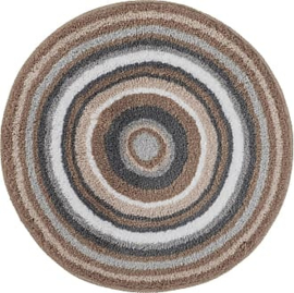 Kleine Wolke CLASSIC Mandala Badmat Taupe