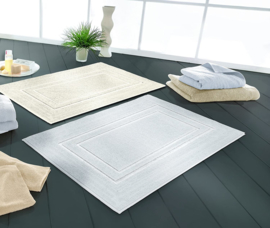 Kleine Wolke ECO LIVING Plaza Badstof vloerkleed Crème 60 x 80 CM