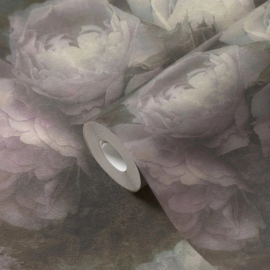 Studio Swaai – Pioenwals Lilasage Behang | Lila & Groen SW-82-RR04