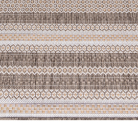 Vloerkleed VKW Industrieel Outdoor/Indoor 'Palawan' Beige