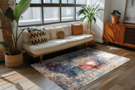 Vloerkleed Vintage "Picasso 2" Multikleur
