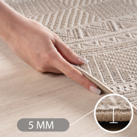 Vloerkleed VKW Grafisch Outdoor/Indoor 'Ozzie' Beige