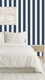 Studio Swaai – Midnight Stripes Behang | Donkerblauw SW-75-MS02