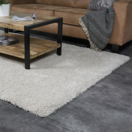 Vloerkleed Hoogpolig 'Rome' Crème