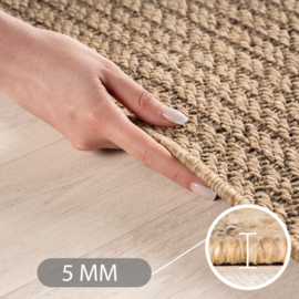 Vloerkleed VKW Industrieel Outdoor/Indoor 'Timberland' Beige