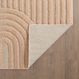 Vloerkleed VKW Scandinavisch 3D Effect 'Logit' Rose
