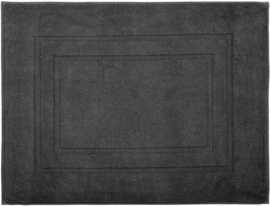 Kleine Wolke ECO LIVING Plaza Badstof vloerkleed Donkergrijs 60 x 80 CM