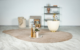Vloerkleed  Duurzaam Organisch Scandinavisch "Milano" Beige