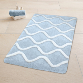 Kleine Wolke CLASSIC Piana Badmat Lichtblauw