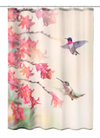 Kleine Wolke Douchegordijn Kolibri Multikleur 180x200cm