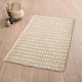 Kleine Wolke CLASSIC Dottino Badmat Macadamia Crème/Beige