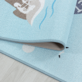 Speelvloerkleed VKW 'Kids Story Lagoon' Blauw