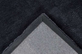 Vloerkleed Laagpolig Effen "Velluto" Graphite