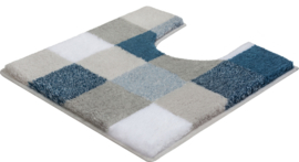 Kleine Wolke CLASSIC Caro Patchwork Badmat IJsblauw