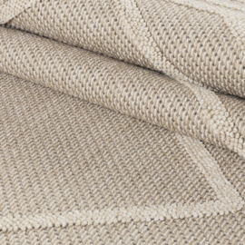 Vloerkleed VKW Grafisch Outdoor/Indoor 'Millie' Beige