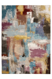 Vloerkleed Vintage Industrieel "Picasso 98" Multikleur