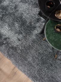 Vloerkleed Hoogpolig 'Lago' Blauw