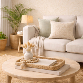 Dutch Wallcoverings Grace behang Tropical Palm Beige GR322102