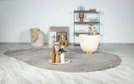Vloerkleed Duurzaam Organisch Scandinavisch "Milano" Grijs