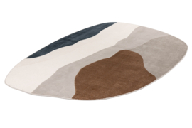 Vloerkleed Organisch "Livorno 2" Multikleur 160x230cm