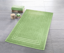 Kleine Wolke ECO LIVING Lodge Badstof vloerkleed Distel Groen 50 x 80 CM
